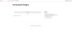 Desktop Screenshot of coracaoalvinegro.blogspot.com