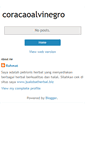 Mobile Screenshot of coracaoalvinegro.blogspot.com