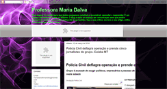 Desktop Screenshot of professoramariadalva.blogspot.com