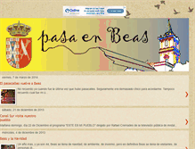 Tablet Screenshot of pasaenbeas.blogspot.com