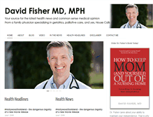 Tablet Screenshot of doctordavidfisher.blogspot.com