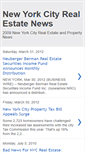 Mobile Screenshot of newyorkreal-estate.blogspot.com