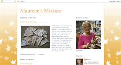 Desktop Screenshot of maureen-maureensmixture.blogspot.com