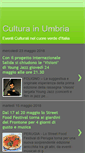 Mobile Screenshot of culturainumbria.blogspot.com