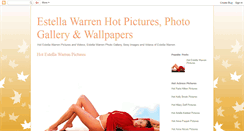 Desktop Screenshot of hotestellawarrenpics.blogspot.com