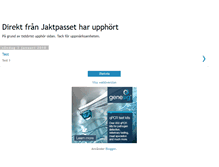 Tablet Screenshot of jaktupplevelser.blogspot.com