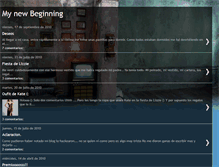Tablet Screenshot of dianamynewbeginning.blogspot.com