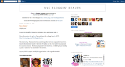 Desktop Screenshot of nycblogginbeauts.blogspot.com