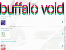 Tablet Screenshot of buffalovoid.blogspot.com