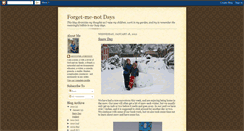 Desktop Screenshot of forgetmenotdays.blogspot.com