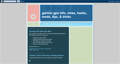 Desktop Screenshot of garminhacks.blogspot.com
