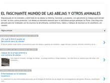 Tablet Screenshot of fascinantesabejas.blogspot.com