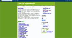 Desktop Screenshot of 2ndesostudents0910.blogspot.com