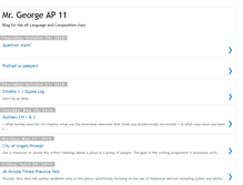 Tablet Screenshot of mrgeorgeap11.blogspot.com