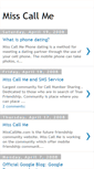 Mobile Screenshot of misscallme.blogspot.com