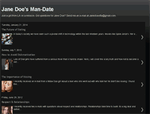 Tablet Screenshot of janedoesman-date.blogspot.com