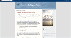 Desktop Screenshot of knowinggodbypacker.blogspot.com