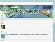 Tablet Screenshot of blog-vidaprofetica.blogspot.com