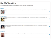 Tablet Screenshot of bbwcamgirls.blogspot.com