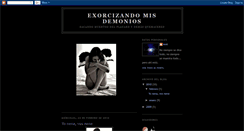 Desktop Screenshot of exorcizandomisdemonios.blogspot.com