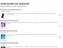 Tablet Screenshot of exorcizandomisdemonios.blogspot.com