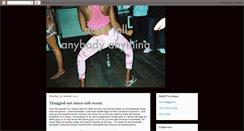 Desktop Screenshot of donttellanybodyanything.blogspot.com