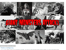 Tablet Screenshot of giantmonstersattack.blogspot.com