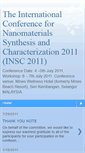 Mobile Screenshot of insc2011.blogspot.com