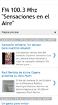 Mobile Screenshot of fmsensacionesenelaire.blogspot.com