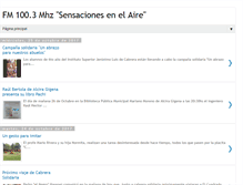 Tablet Screenshot of fmsensacionesenelaire.blogspot.com