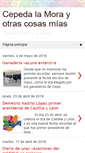 Mobile Screenshot of cepedadelamora.blogspot.com