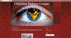 Desktop Screenshot of christiandefenceleage.blogspot.com