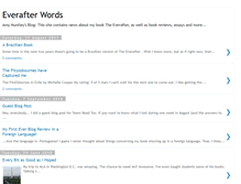Tablet Screenshot of everafterwords.blogspot.com
