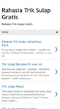 Mobile Screenshot of gratis-rahasia-trik-sulap.blogspot.com