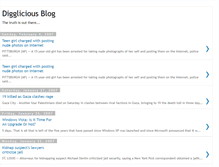 Tablet Screenshot of digglicious.blogspot.com