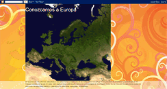 Desktop Screenshot of conozcamosaeuropa.blogspot.com