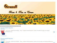 Tablet Screenshot of girassoll-pontadeestoque.blogspot.com