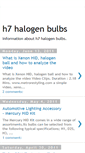 Mobile Screenshot of h7halogenbulbs.blogspot.com
