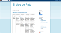 Desktop Screenshot of paty-elblogdepaty.blogspot.com