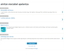 Tablet Screenshot of ainitzeoiarzabal.blogspot.com
