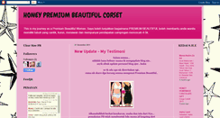 Desktop Screenshot of honeypremiumbeautiful.blogspot.com