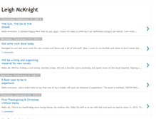 Tablet Screenshot of leighmcknight.blogspot.com