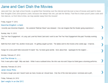 Tablet Screenshot of janeandgeridishthemovies.blogspot.com