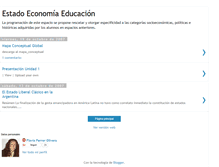 Tablet Screenshot of estadoeconomiaeducacion.blogspot.com