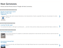 Tablet Screenshot of neatgemstones.blogspot.com