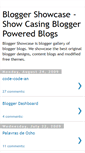 Mobile Screenshot of bloggershowcase.blogspot.com