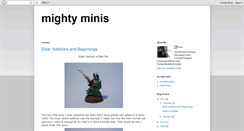 Desktop Screenshot of mightyminiatures.blogspot.com