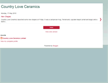 Tablet Screenshot of countryloveceramics.blogspot.com