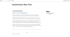 Desktop Screenshot of inclairenessnowfair.blogspot.com