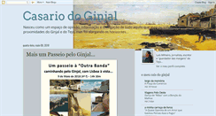 Desktop Screenshot of casariodoginjal.blogspot.com